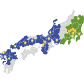 全国17拠点からお届け